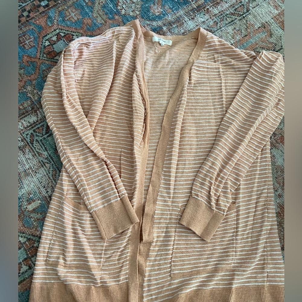 Peyton Primrose Cardigan — Women’s Pink sweater cardigan size large